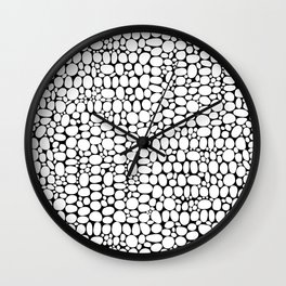 Pebble Pattern Wall Clock