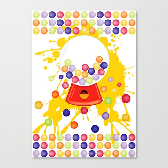 Gumball_Machine Canvas Print
