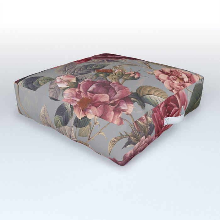 Rose Garden XI - II Outdoor Floor Cushion