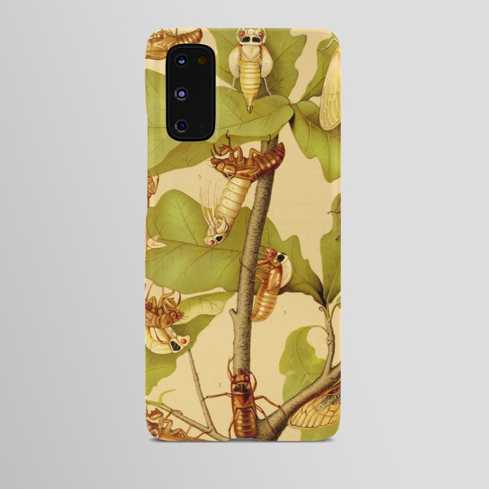 Transformation of Cicada Septemdecim by Lillie Sullivan, 1898 (benefitting The Nature Conservancy) Android Case