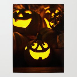 Halloween Jack Lantern Poster