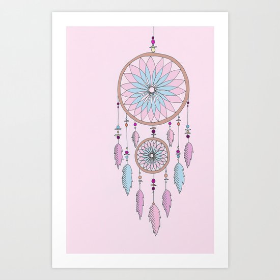 Dream Catcher Art Print