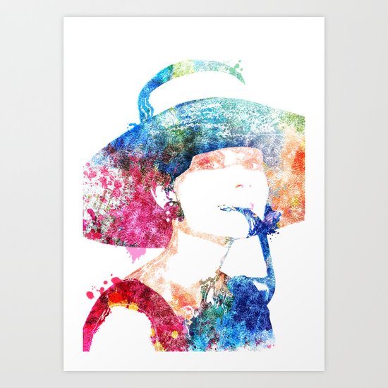 Audrey Hepburn Art Print