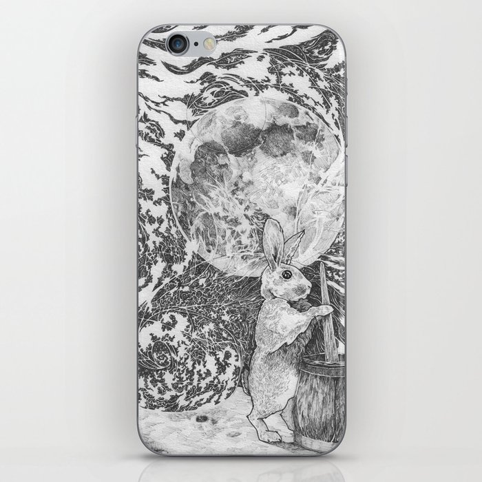 Moon Rabbit iPhone Skin