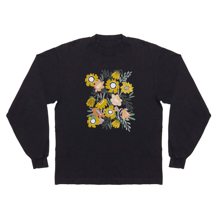 Cozy collection: mix and match happy florals Flower love 1 Long Sleeve T Shirt