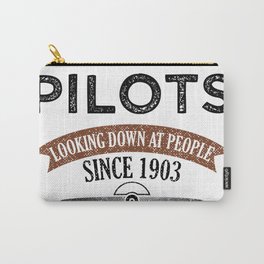 Pilot Proud Aviation Lover Gift Idea Carry-All Pouch | Aerospace, Pilot, Cockpit, Plane, Airplane, Monitors, Graphicdesign, Giftidea, Aviation, Fighterpilot 