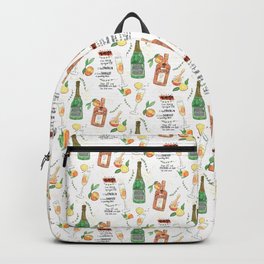 Ritzy Mimosa Cocktail Recipe Backpack | Brunch, Painting, Cocktail, Bride, Curated, Bartending, Mimosa, Wedding, Bachelorette, Mixology 