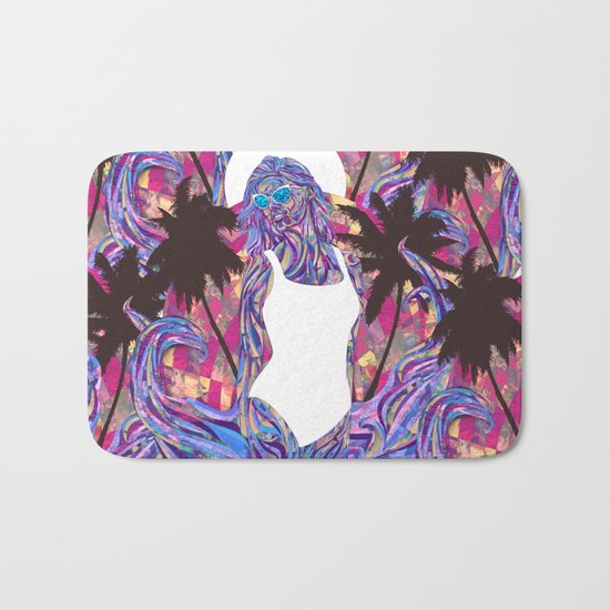Cali for the Summer Bath Mat