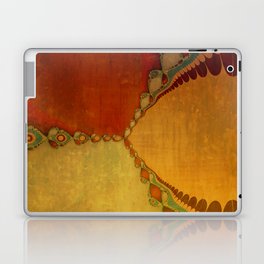 Southwestern Sunset 1 - copper ochre sienna olive gold orange Laptop & iPad Skin | Contemporary, Graphicdesign, Warm Colors, Arizona, Bohemian, Abstract, Earthtones, Red, Westerndecor, Ochre 