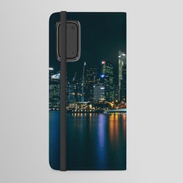 Singapore At Night Android Wallet Case