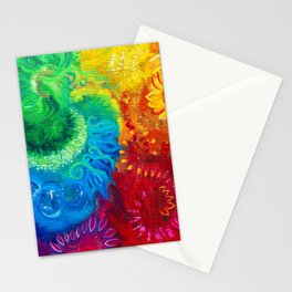 Petal Whirl Stationery Cards