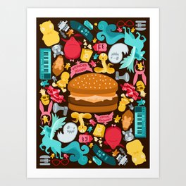 Bob's Burgers Art Print