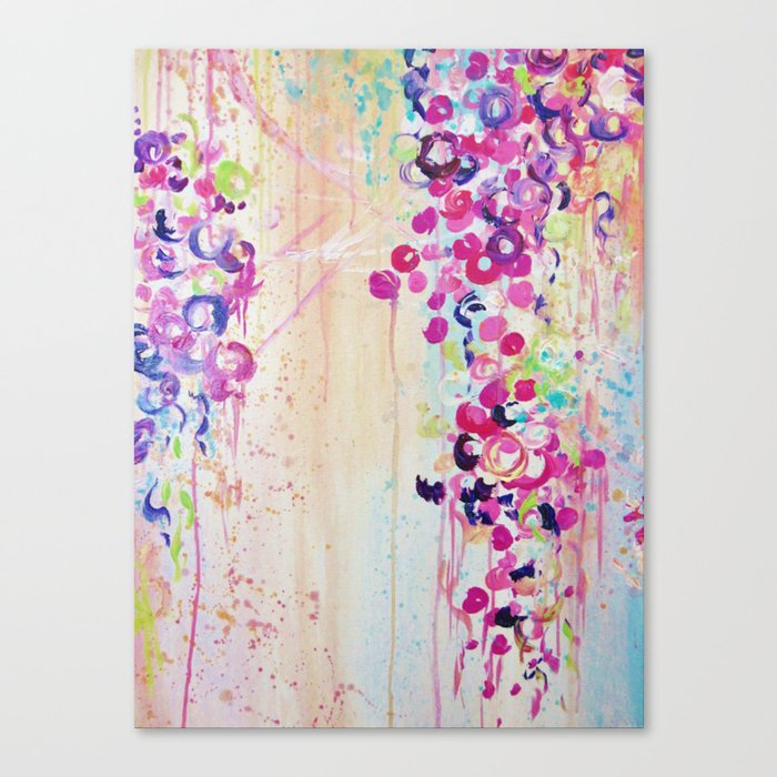 Dance Of The Sakura Lovely Floral Abstract Japanese Cherry