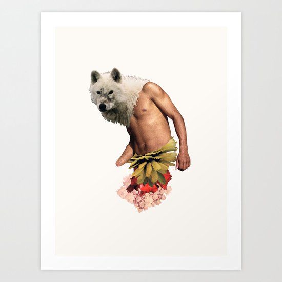 Lone Wolf Art Print