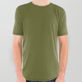 Wasabi Plant Green All Over Graphic Tee
