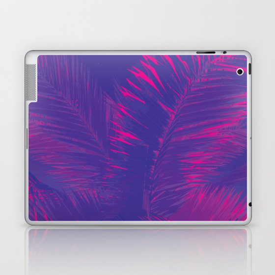 Black Light Palms Laptop & iPad Skin
