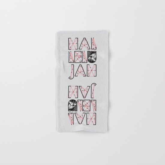 Leonard Cohen Hallelujah Hand & Bath Towel