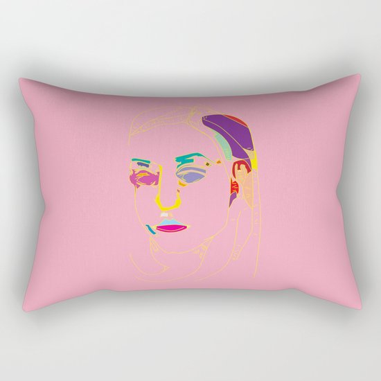 Introspection Rectangular Pillow
