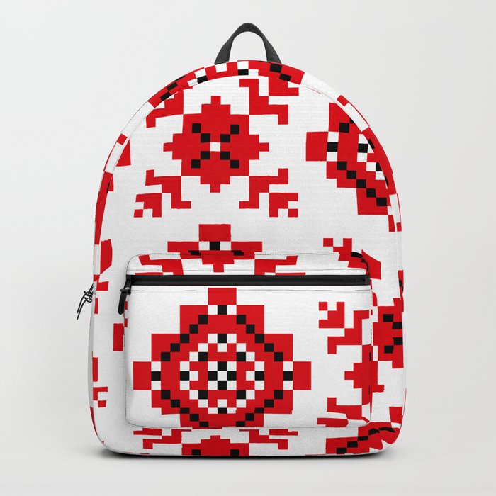Slavonic national ornament Backpack