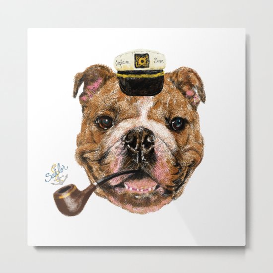 Mr.Bull Metal Print