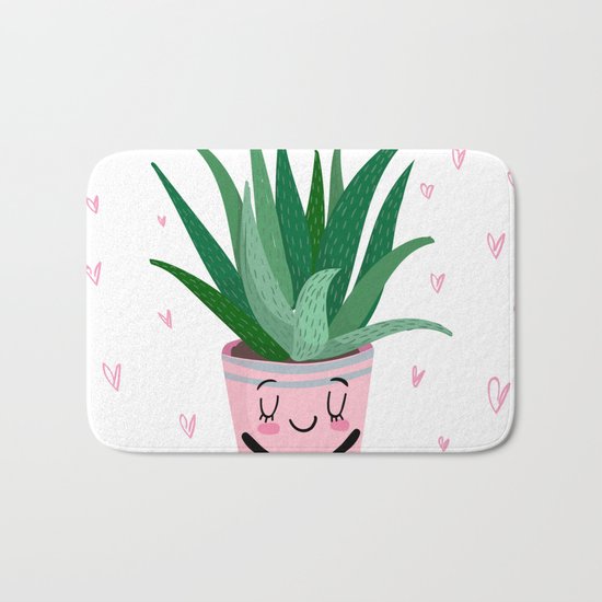 Aloe Vera Bath Mat