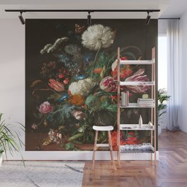 Vase of Flowers II - de Heem Wall Mural