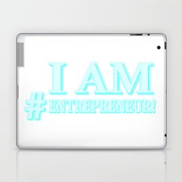 "#ENTREPRENEUR" Cute Expression Design. Buy Now Laptop Skin