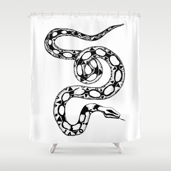 Venom Shower Curtain