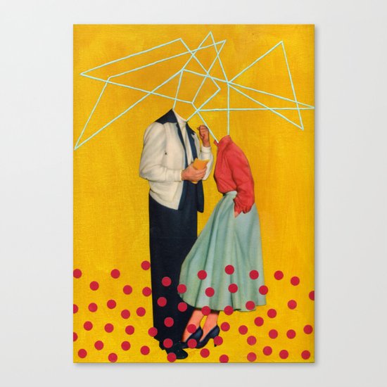 50's Couple Canvas Print