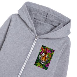 Tiger  Kids Zip Hoodie