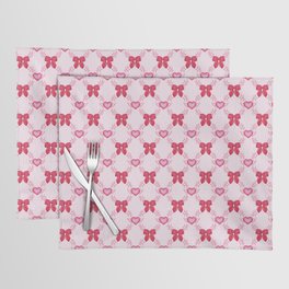 Flying Hearts and Bows Placemat