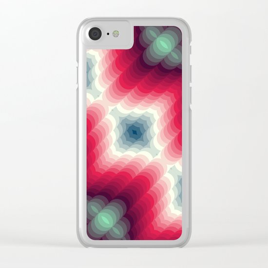 Optical Effect Clear iPhone Case