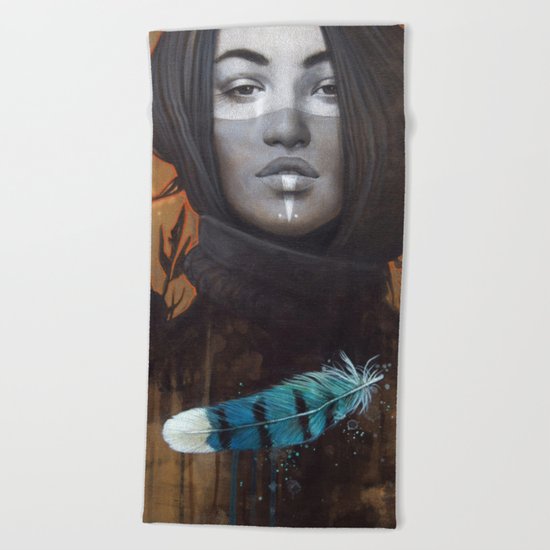 Marie-Bleue Beach Towel