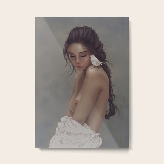 Pettirosso Metal Print