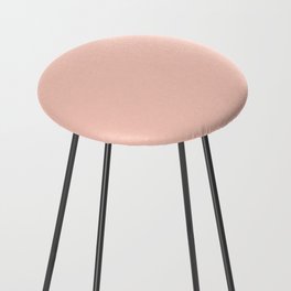 Pink Puff Counter Stool