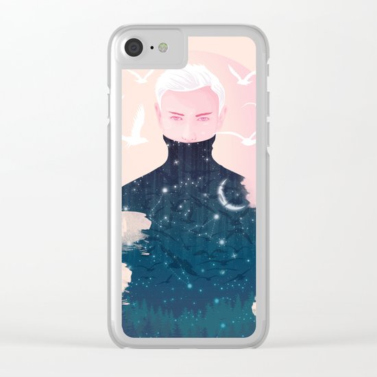 PARALLEL UNIVERSE Clear iPhone Case
