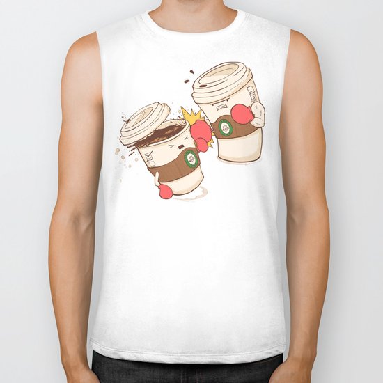 Strong Coffee Biker Tank