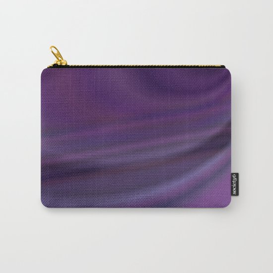 Purple abstract Carry-All Pouch