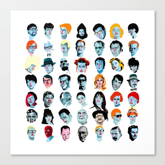 Heads 02 Canvas Print