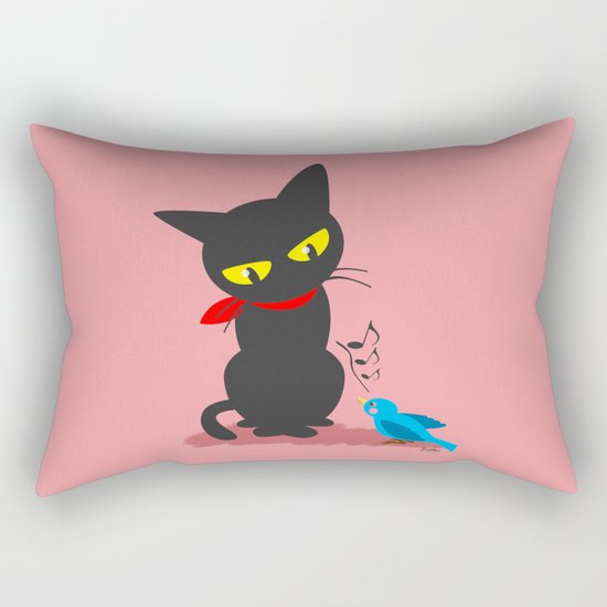 Bird song Rectangular Pillow