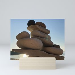 Rock Sculpture Mini Art Print