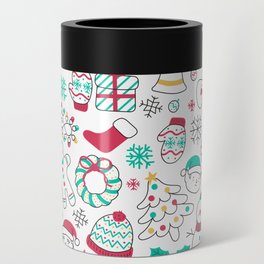 Christmas Pattern 40 Can Cooler