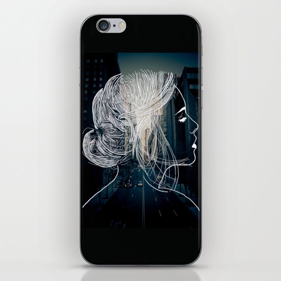 The woman who never sleep iPhone & iPod Skin