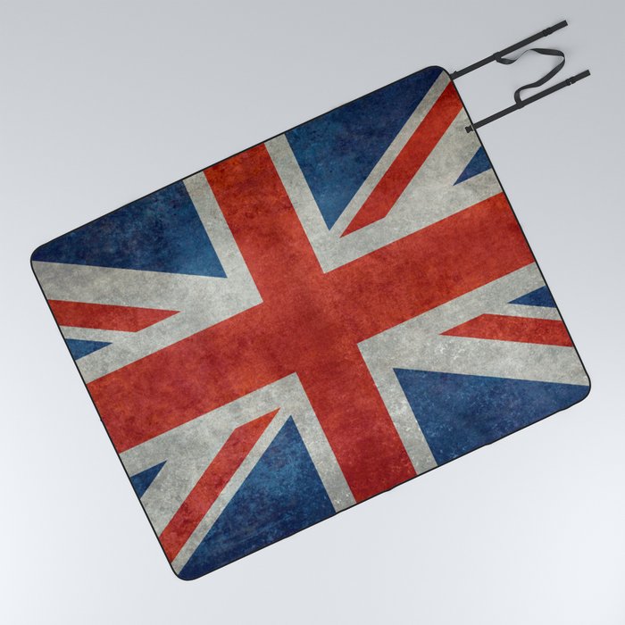 Union jack 2025 picnic blanket