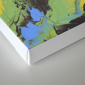 Original Acrylic Painting Poured Painting Abstract Acrylic Flow
