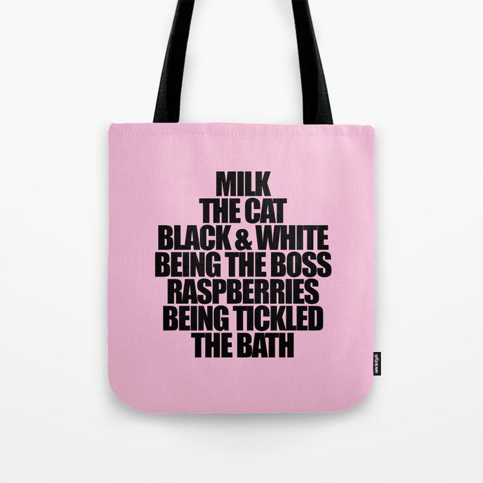 love pink tote bag