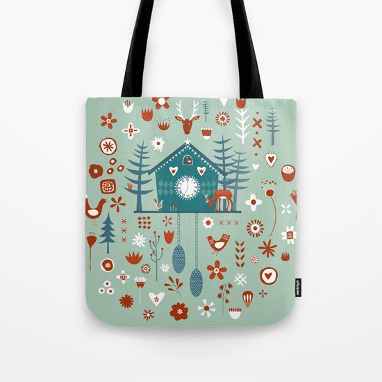 Cuckoo Clock Tote Bag