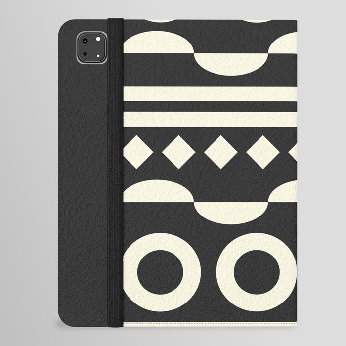 Patterned shape line collection 21 iPad Folio Case