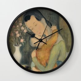 Le Pho: Motherhood (1940) Wall Clock