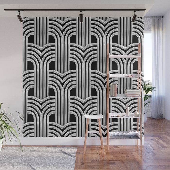 Geometric Art Deco Wallpaper Mural